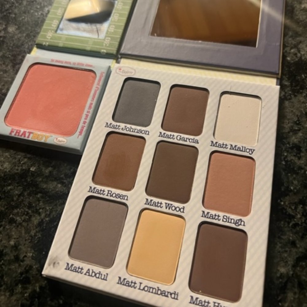 NWOT The Balm Never used Makeup - Eyeshadow Palette, Blush, & Face Palette - Picture 3 of 9